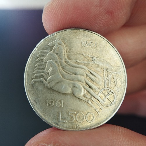 500 lire 1961 centenario - 500,