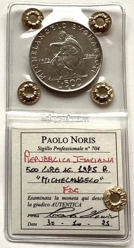 500 lire argento 1975 - lire,