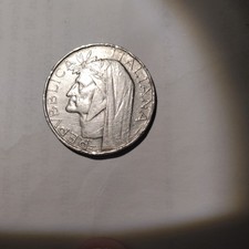 Moneta 500 Lire Dante 1965