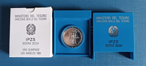 500 lire 1984 olimpiade los - 1984,