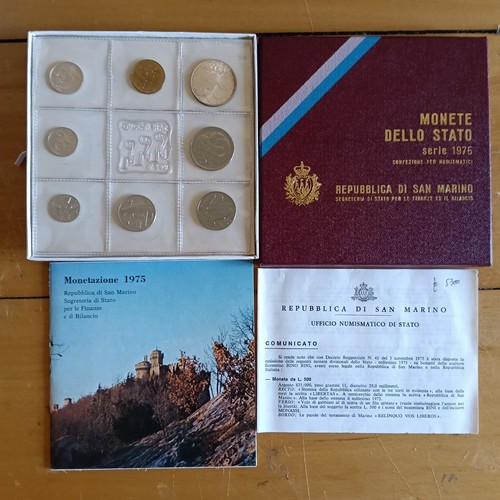 San marino 1975 serie - san,