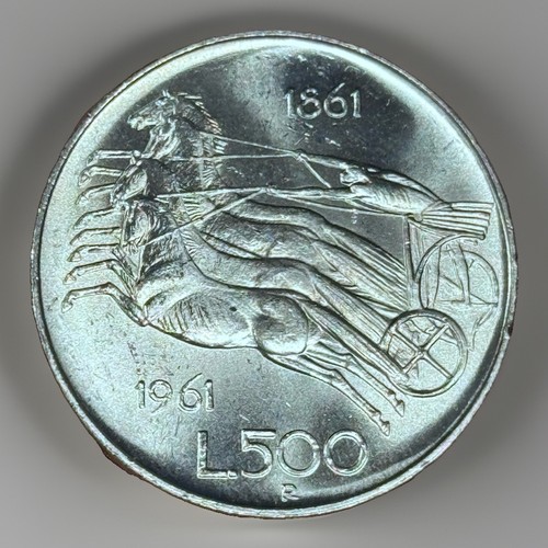 500 lire 1961 - 1961, fdc