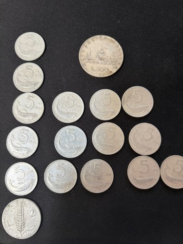 Lotto monete lire italiane - monete,