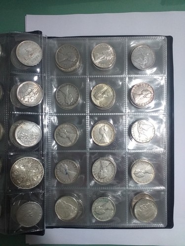 500 lire argento - 10,