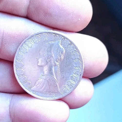 Moneta 500 lire - moneta,