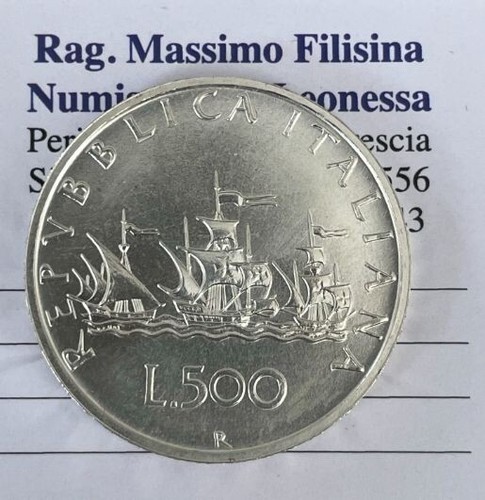 Italia 500 lire argento - italia, 3