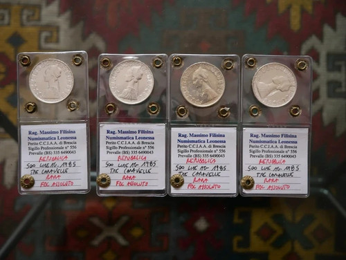 Monete 500 lire argento - 500,