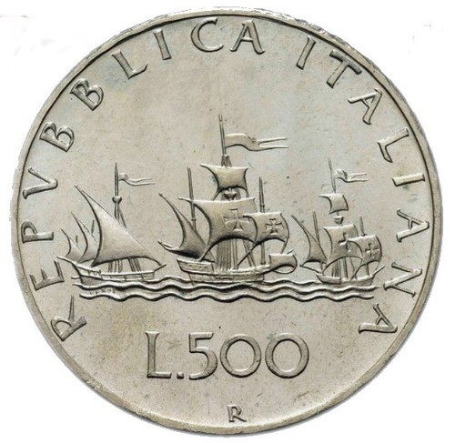 Italia 500 lire - 500, 1988