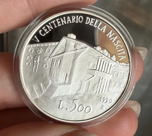 Tiziano 500 lire - tiziano, proof