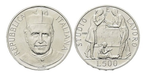 500 lire 1988 - , don