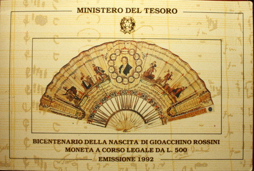 Italia 500 lire argento - 500,
