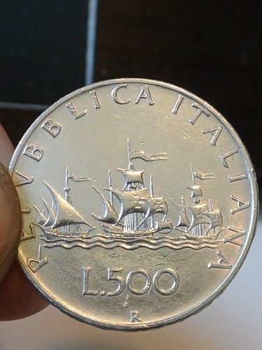 500 lire argento - 500, 1958