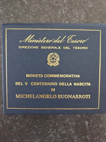 Moneta argento 500 - 500, lire
