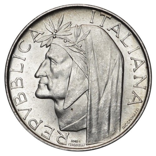 Italia 500 lire dante - italia,
