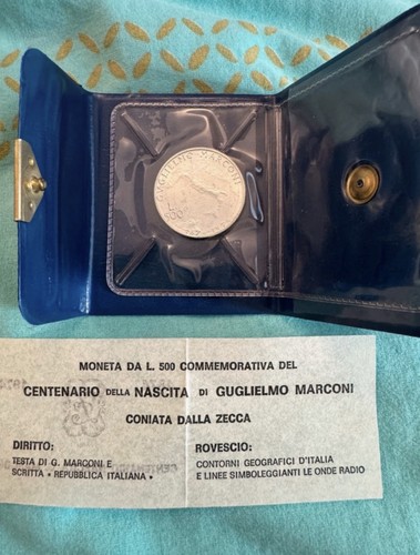 Moneta 500 lire - moneta,