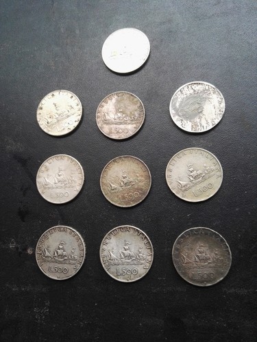Monete 500 lire argento - monete, da