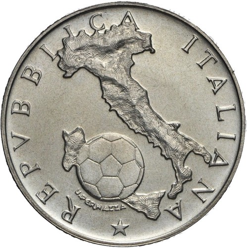 500 lire 1986 - calcio, messico