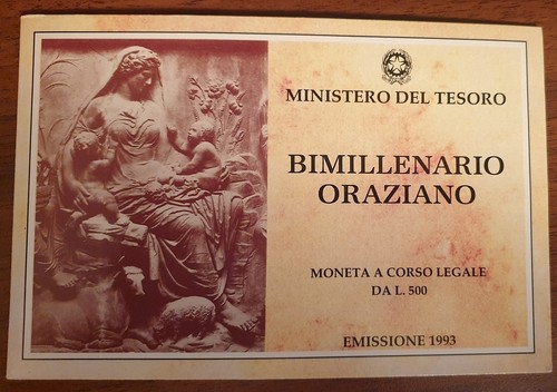 500 lire 1993 bimillenario - lire,