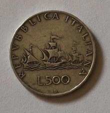 Moneta - 500 Lire ARGENTO -