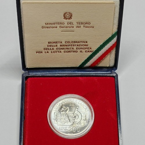 500 lire 1989 - 1989, cancro