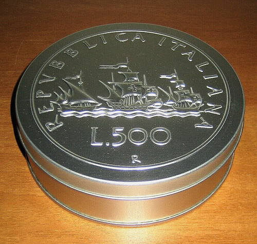 500 lire argento caravelle - argento,