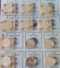 FDC LOTTO 500 LIRE ARGENTO