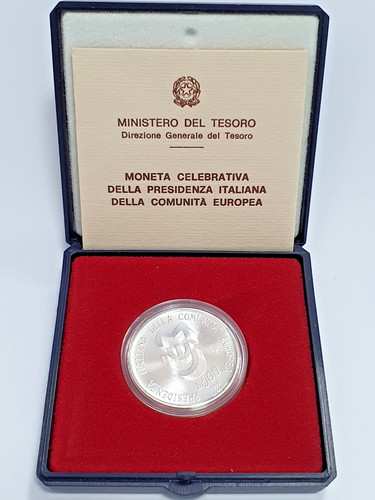 500 lire argento - 500, fdc