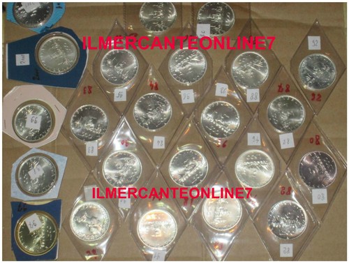500 lire argento caravelle fdc - 500,