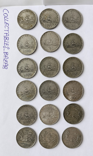 Lotto monete 500 lire - monete,