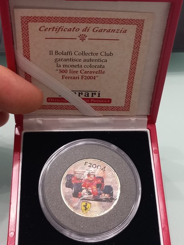 500 lire argento - 500, ferrari