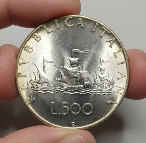 Caravelle 500 lire - lire, 1969